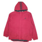 Mens Red Adidas Parka Full Zip Coat