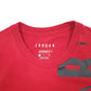 Mens Red Nike Air Jordan Basketball Short Sleeve T Shirt