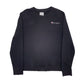 Mens Black Champion  Crewneck Jumper