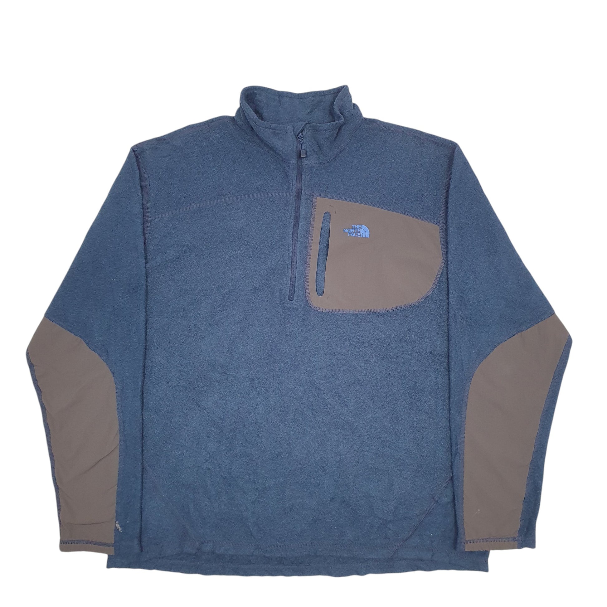 Mens Blue The North Face  Quarter Zip Jumper