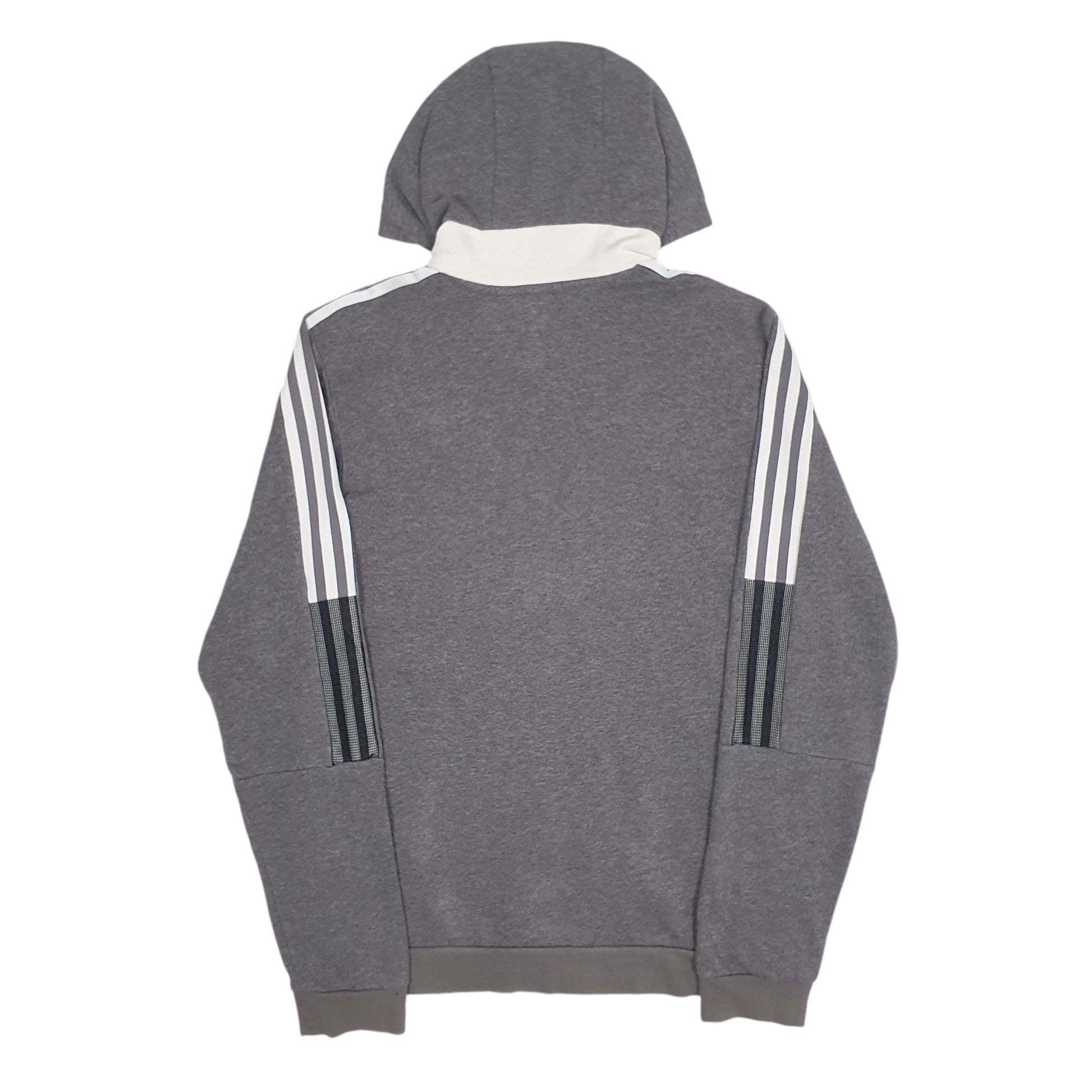 Mens Grey Adidas North Carolina FC Hoodie Jumper