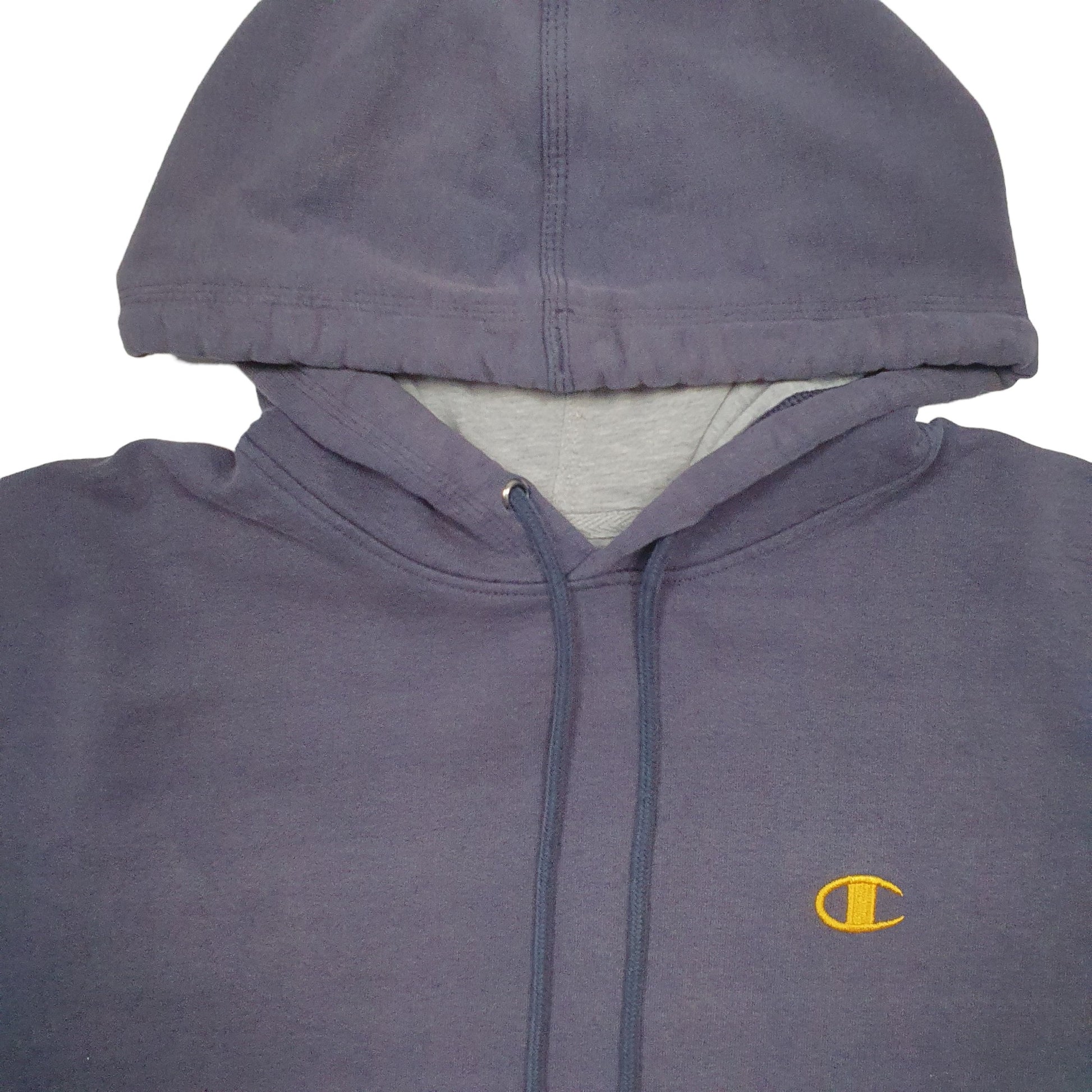Mens Navy Champion  Hoodie Jumper