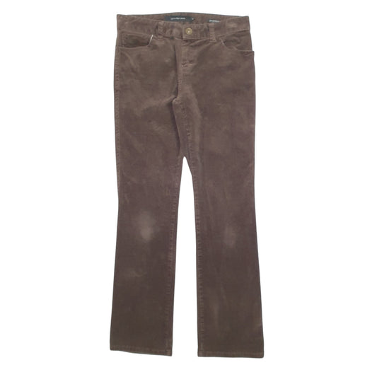 Womens Brown Calvin Klein  Corduroy Trousers