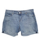Womens Blue Levis Signature Denim Shorts