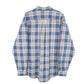 Mens Blue L.L.Bean Traditional Long Sleeve Shirt