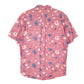 Mens Red Levis Modern Floral Hawaiian Summer Short Sleeve Shirt
