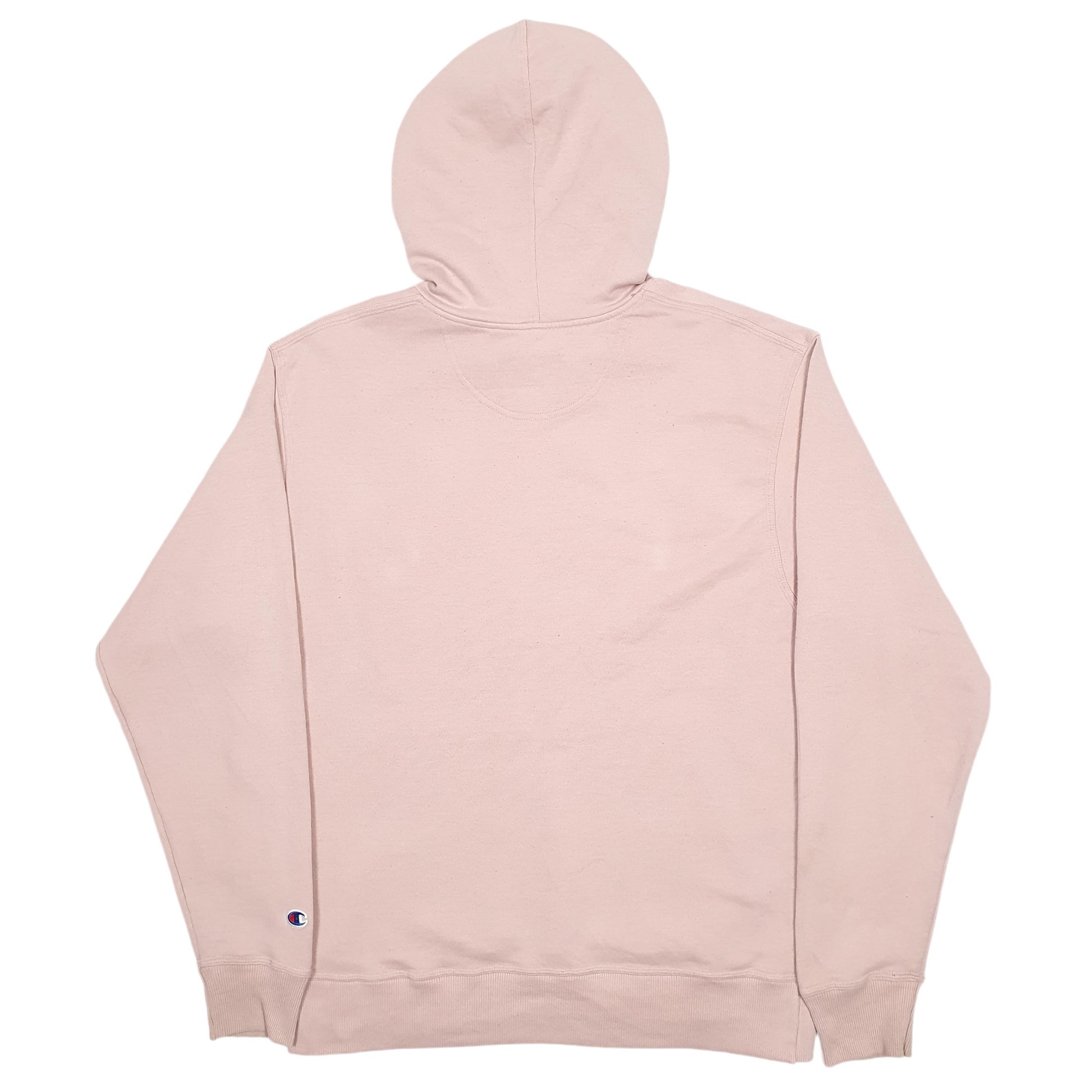 Mens Champion Pink Hoodie Spellout Jumper M – Bundl Clothing