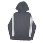 Womens Black Adidas Hoodie Full Zip Jumper