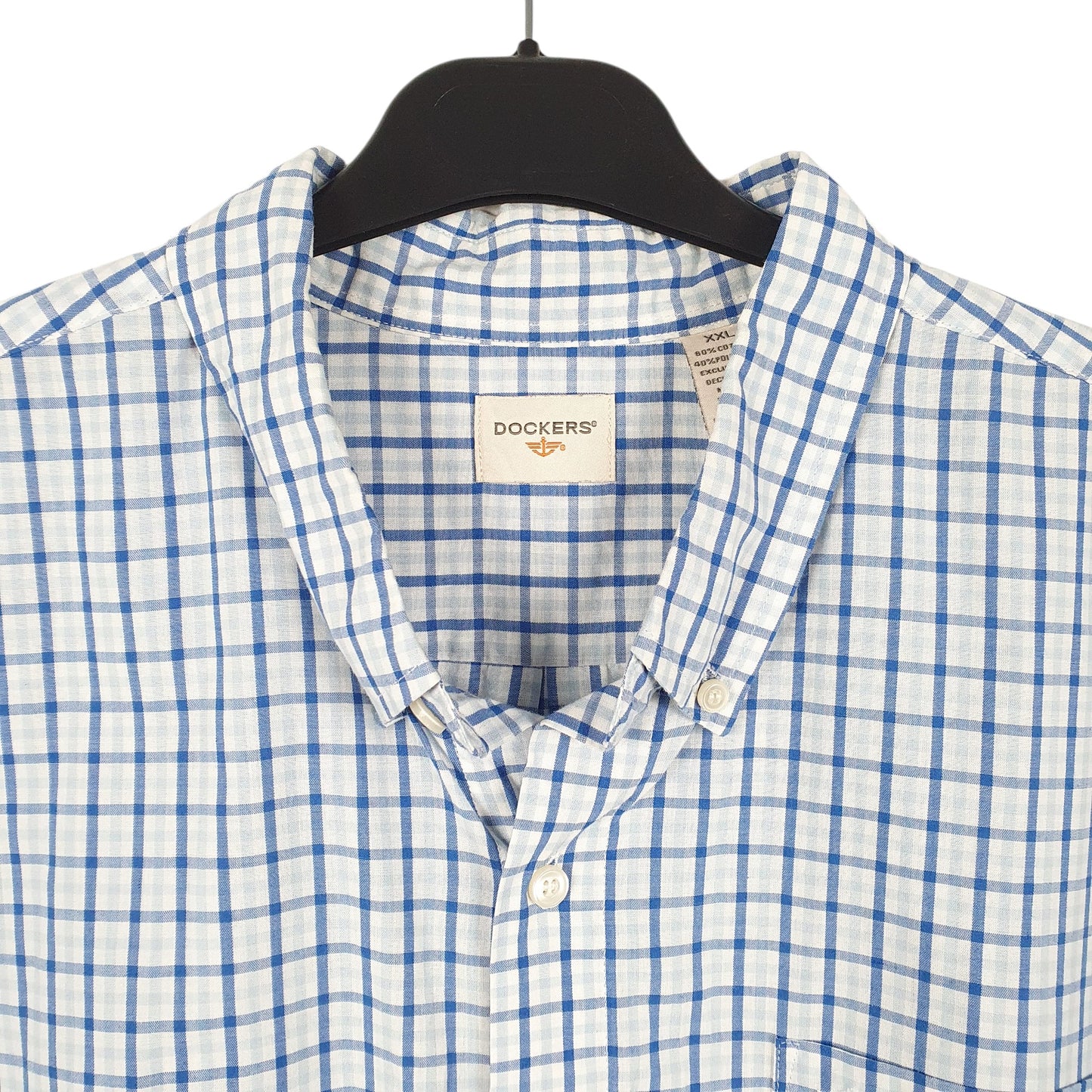 Mens Blue Dockers  Long Sleeve Shirt