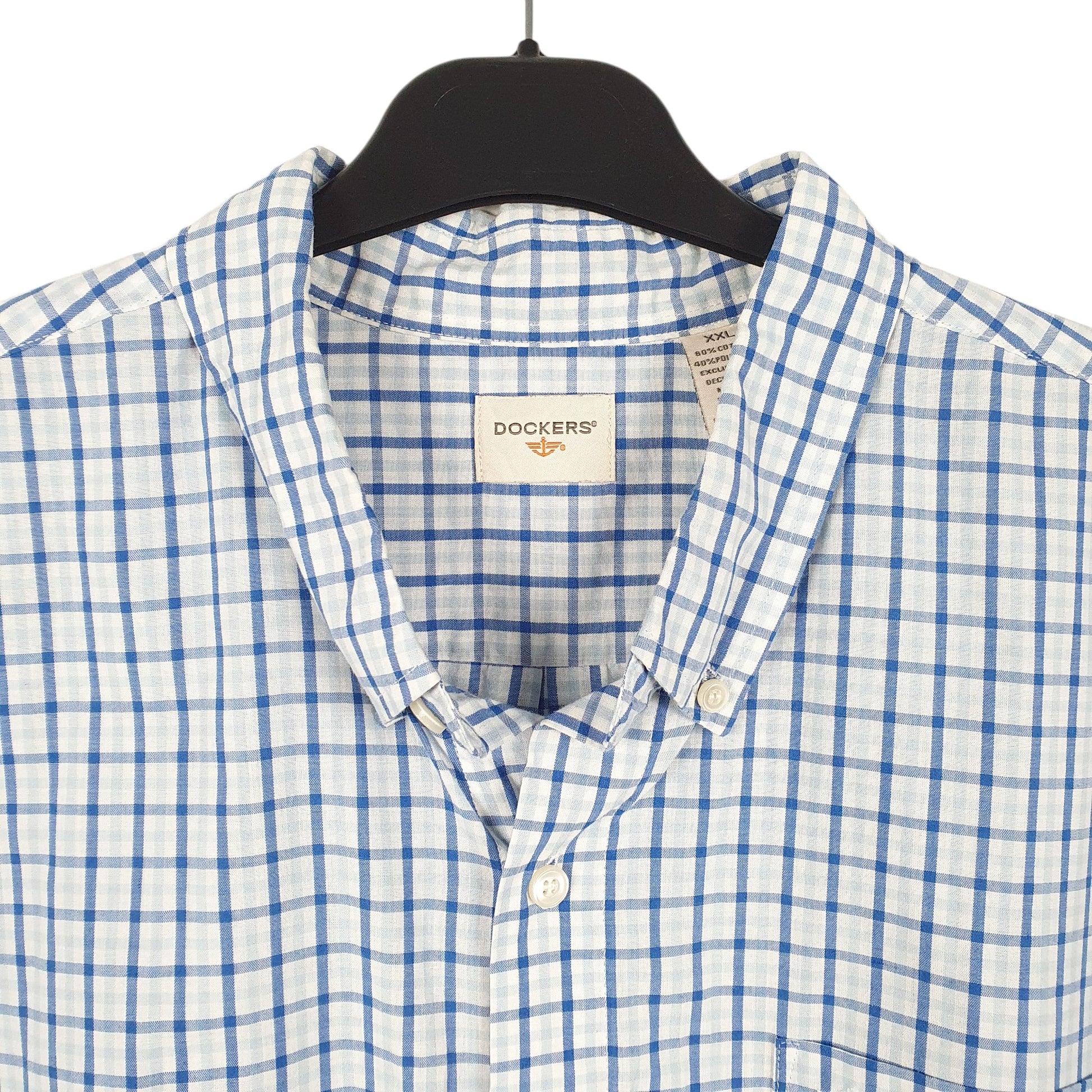 Mens Blue Dockers  Long Sleeve Shirt