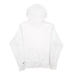 Mens White Champion Spellout Hoodie Jumper