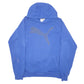 Mens Blue Puma  Hoodie Jumper