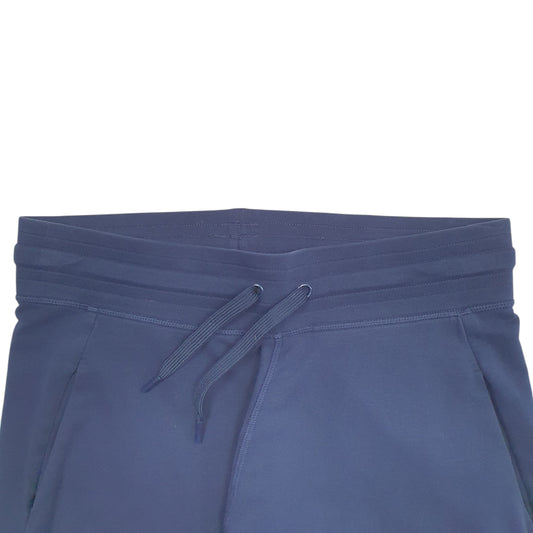 Womens Navy M&S Stretch Fit Waist Jogger Trousers