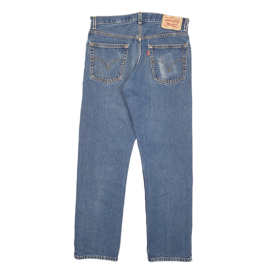 Mens Blue Levis  505 JeansW30 L30