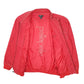 Mens Red Pelle Pelle Marc Buchanan Full Zip Coat