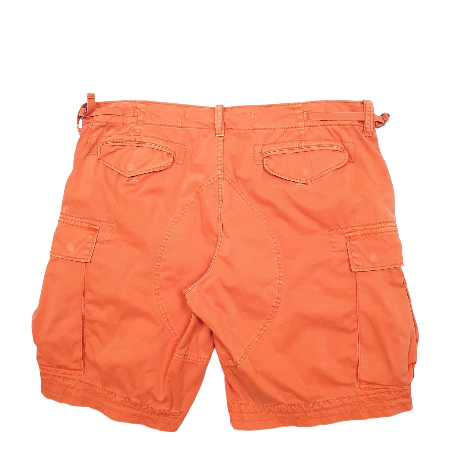 Mens Orange Polo Ralph Lauren  Cargo Shorts