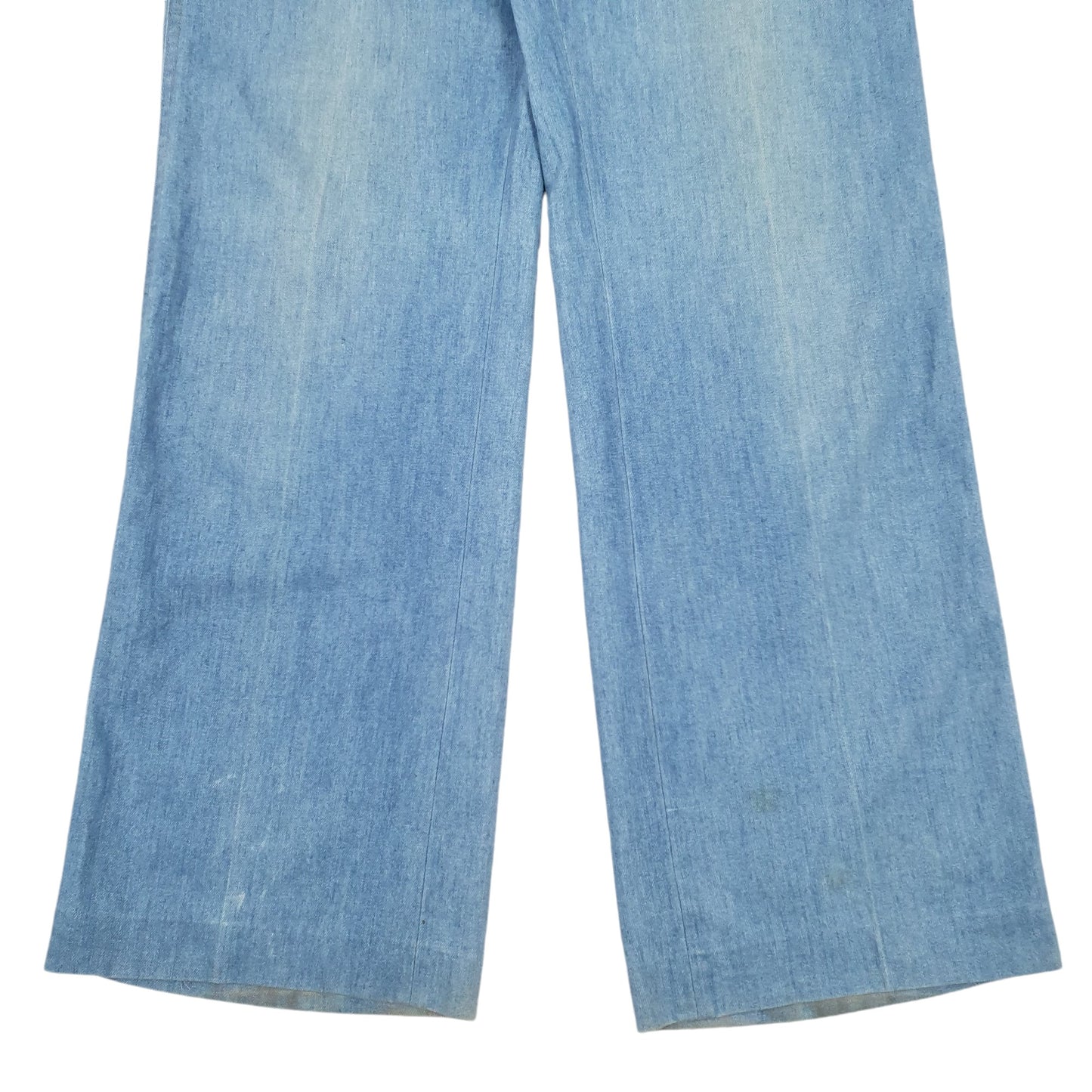 Mens Blue Levis Vintage 1970s Chino Trousers