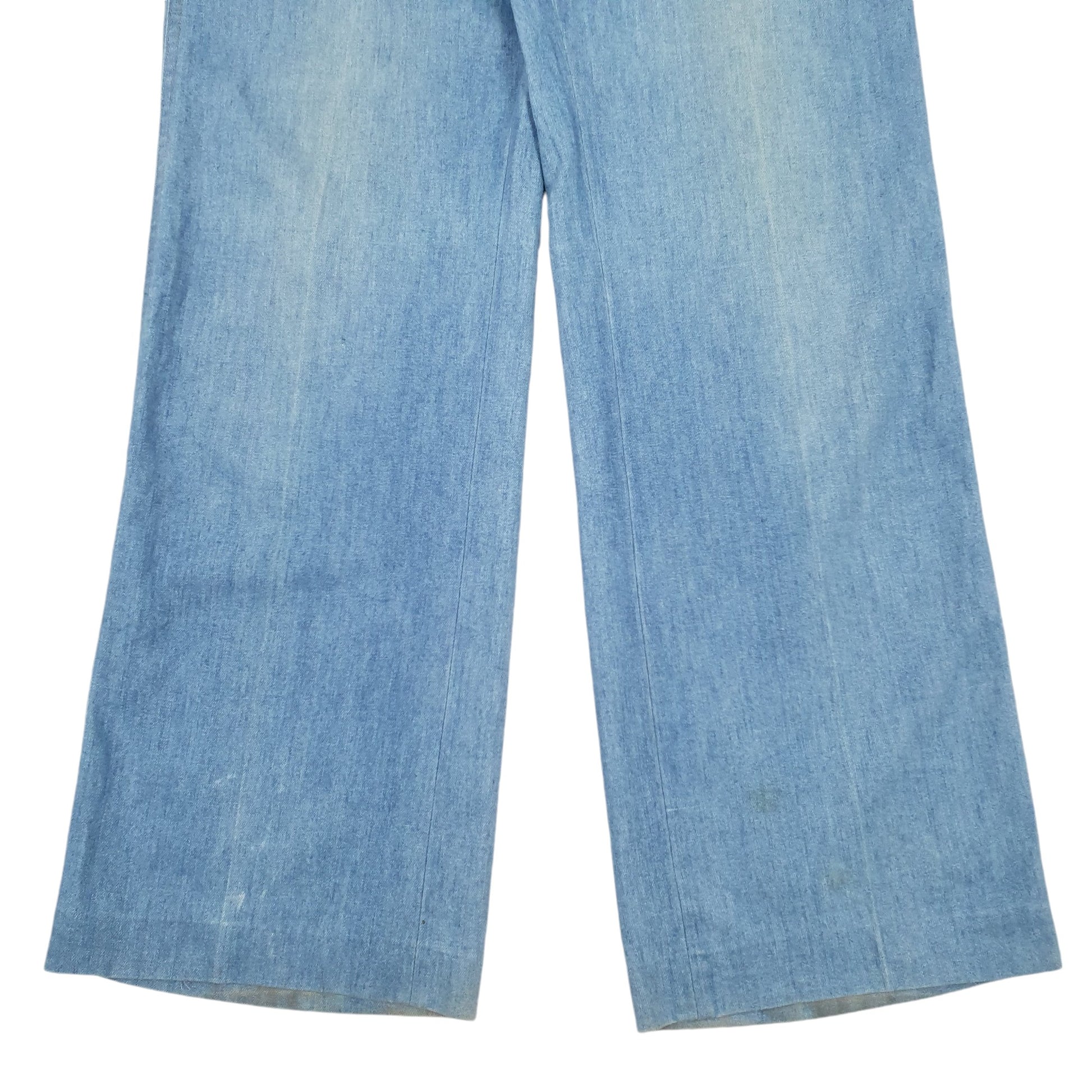 Mens Blue Levis Vintage 1970s Chino Trousers