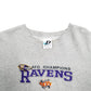 Womens Grey Dynasty AFC Ravens Football Crewneck Jumper