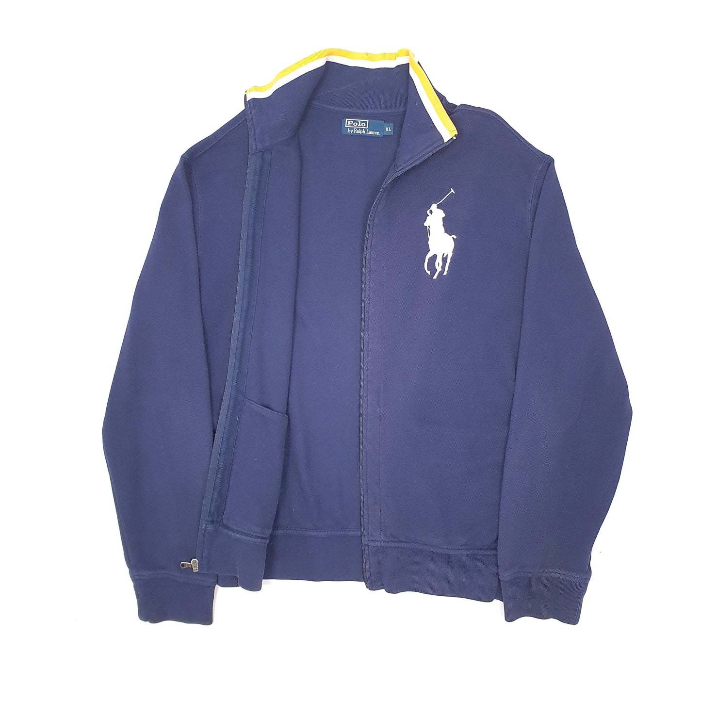 Mens Navy Polo Ralph Lauren  Full Zip Jumper