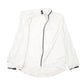 Womens White Adidas  Quarter Zip Coat