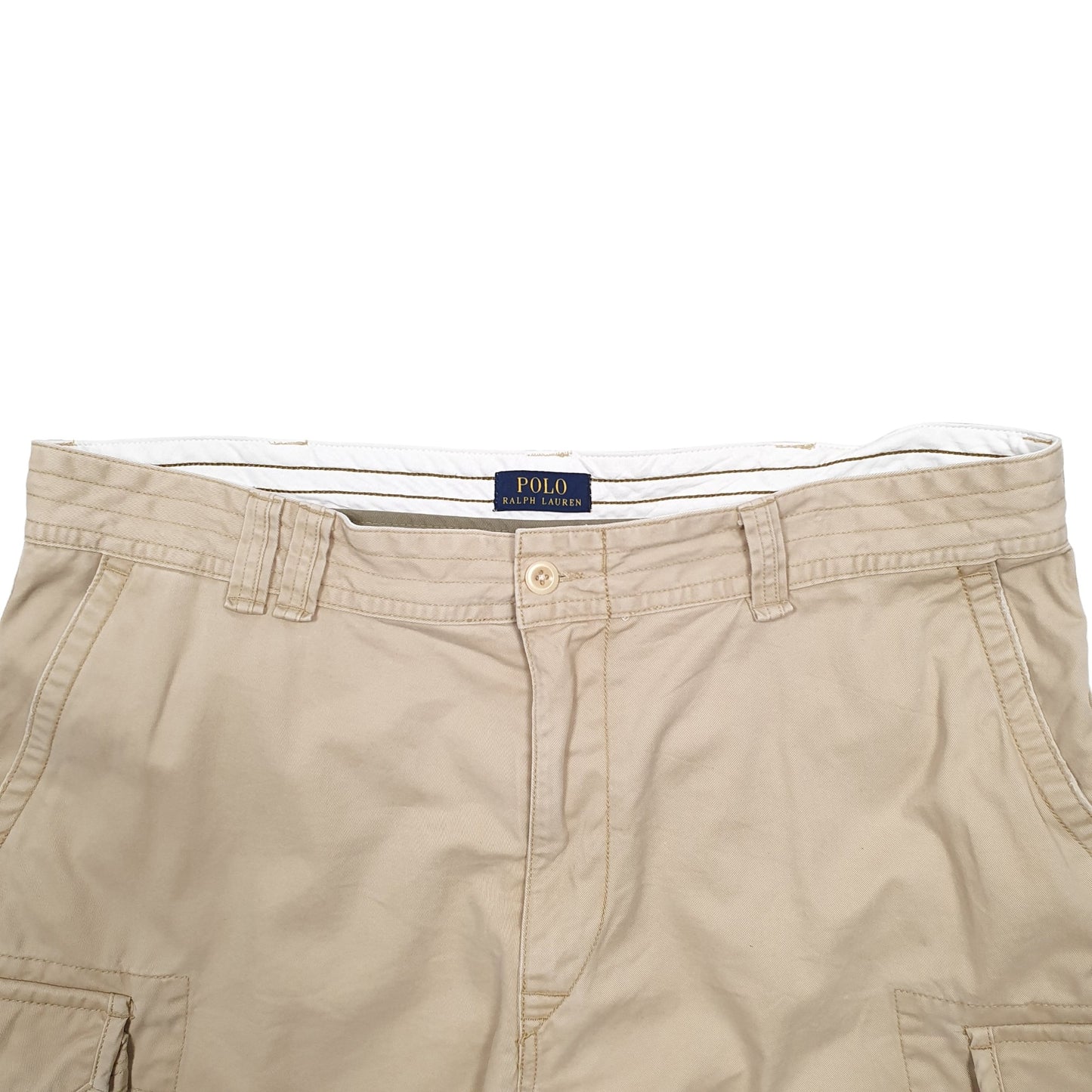 Mens Beige Polo Ralph Lauren  Cargo Shorts