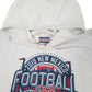 Mens Grey Hanes New Mexico Football NFL Hoodie Jumper
