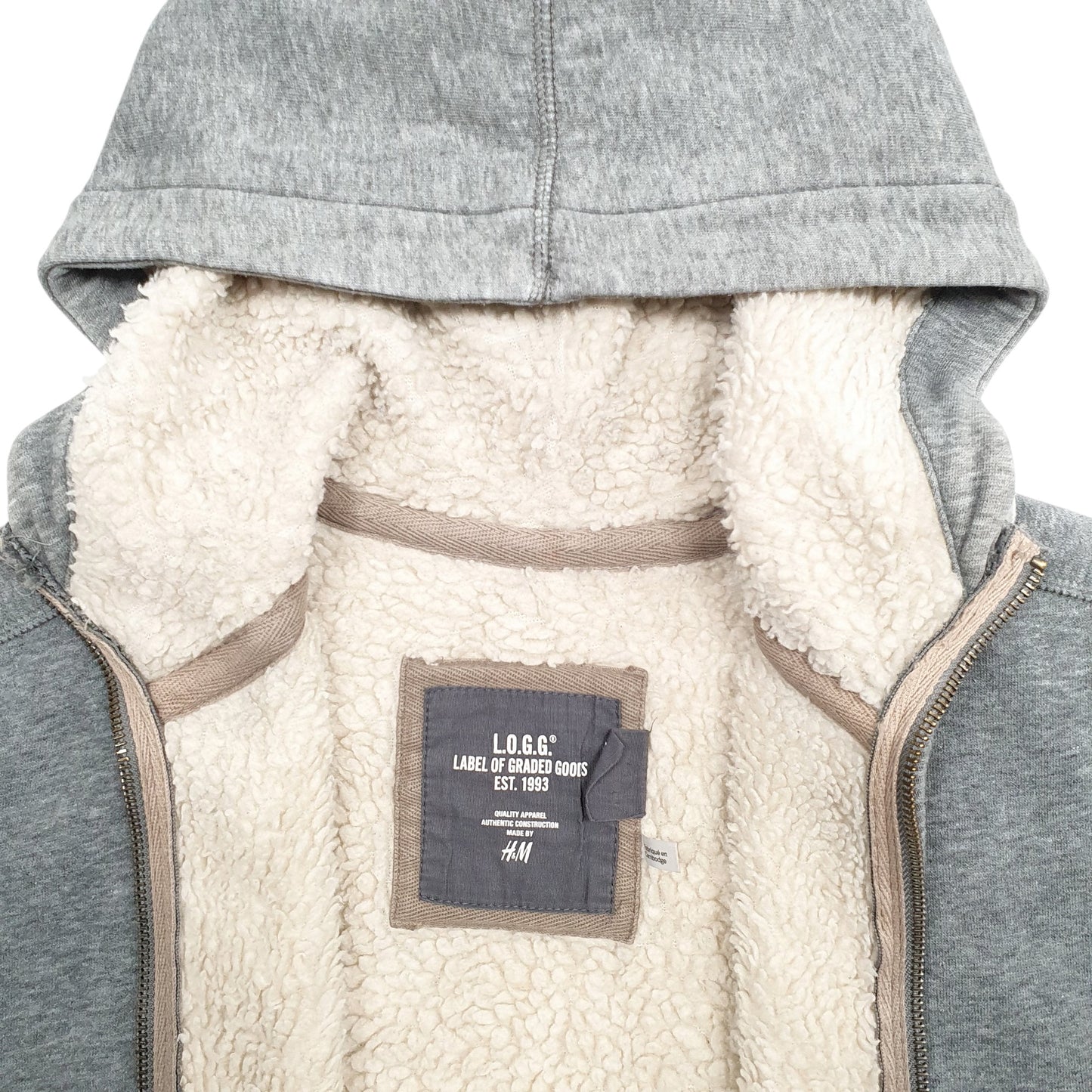 Womens Grey H&M  Hoodie Jumper