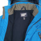 Mens Blue Landsend Hooded  Coat