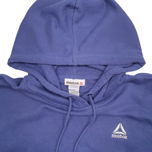 Womens Blue Reebok  Hoodie Jumper