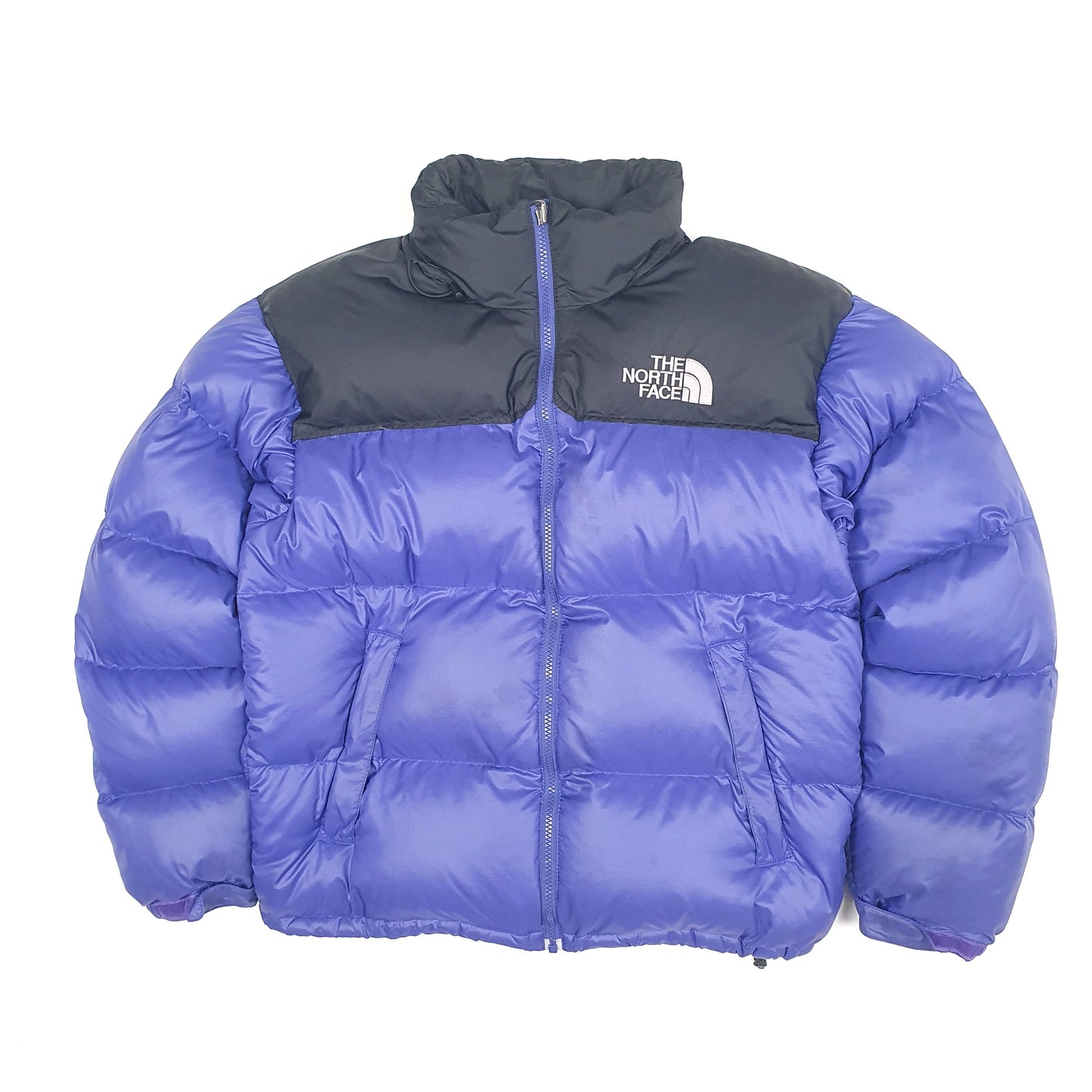 Mens Blue The North Face Nuptse 700  Coat