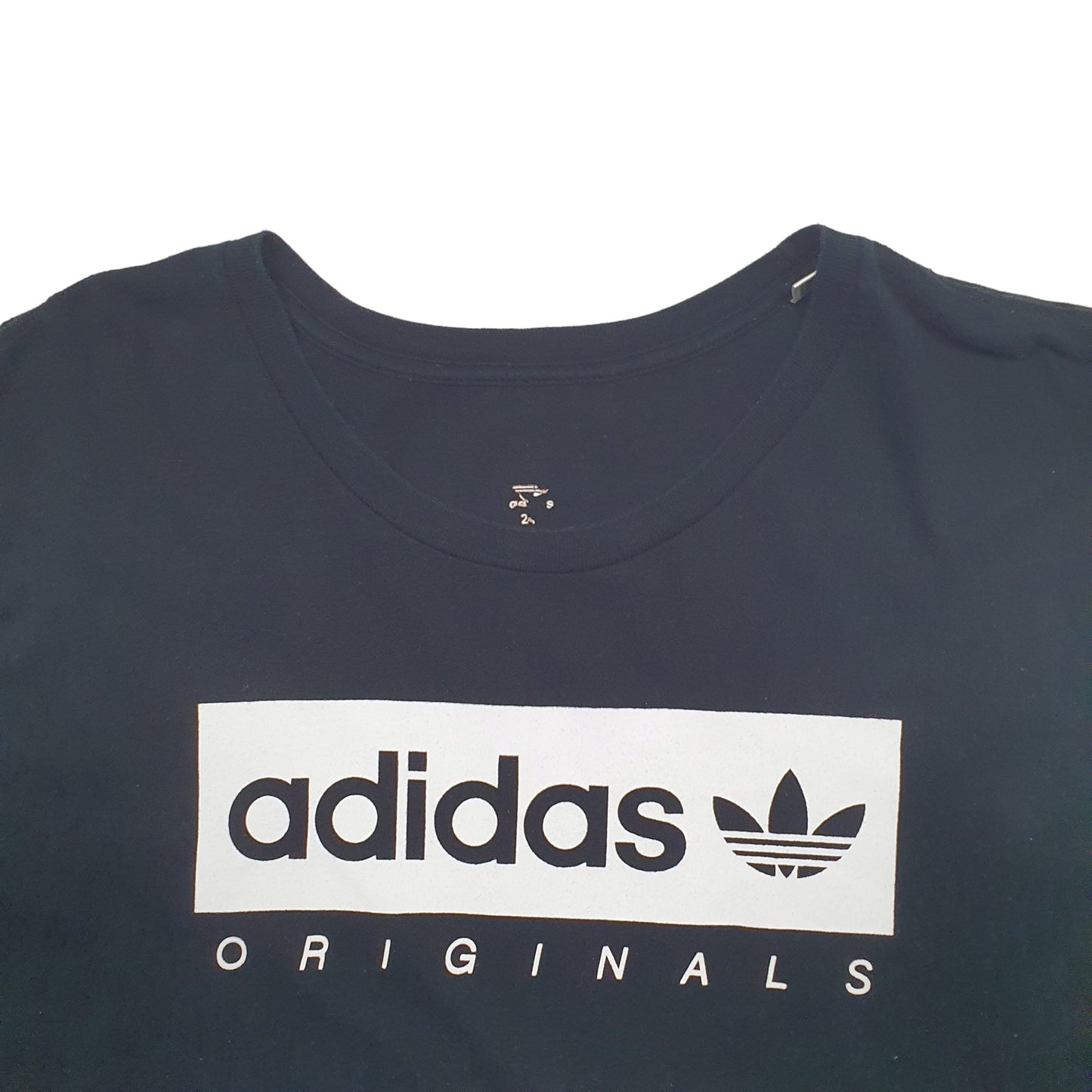 Mens Black Adidas  Short Sleeve T Shirt