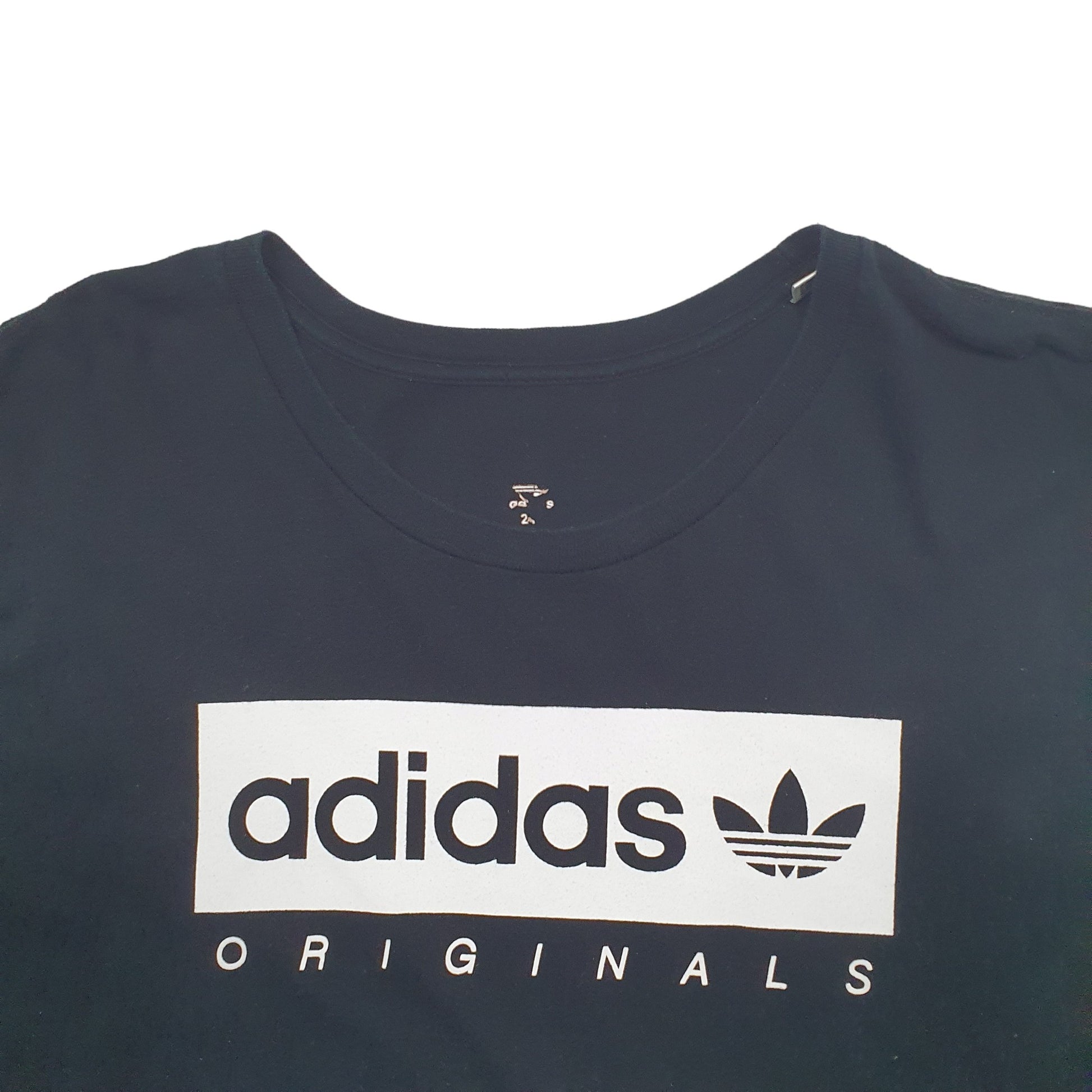 Mens Black Adidas  Short Sleeve T Shirt