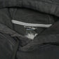 Mens Black Adidas Spellout Hoodie Jumper