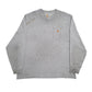 Mens Grey Carhartt  Long Sleeve T Shirt