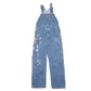 Mens Blue Dickies Denim Overalls Dungaree Trousers