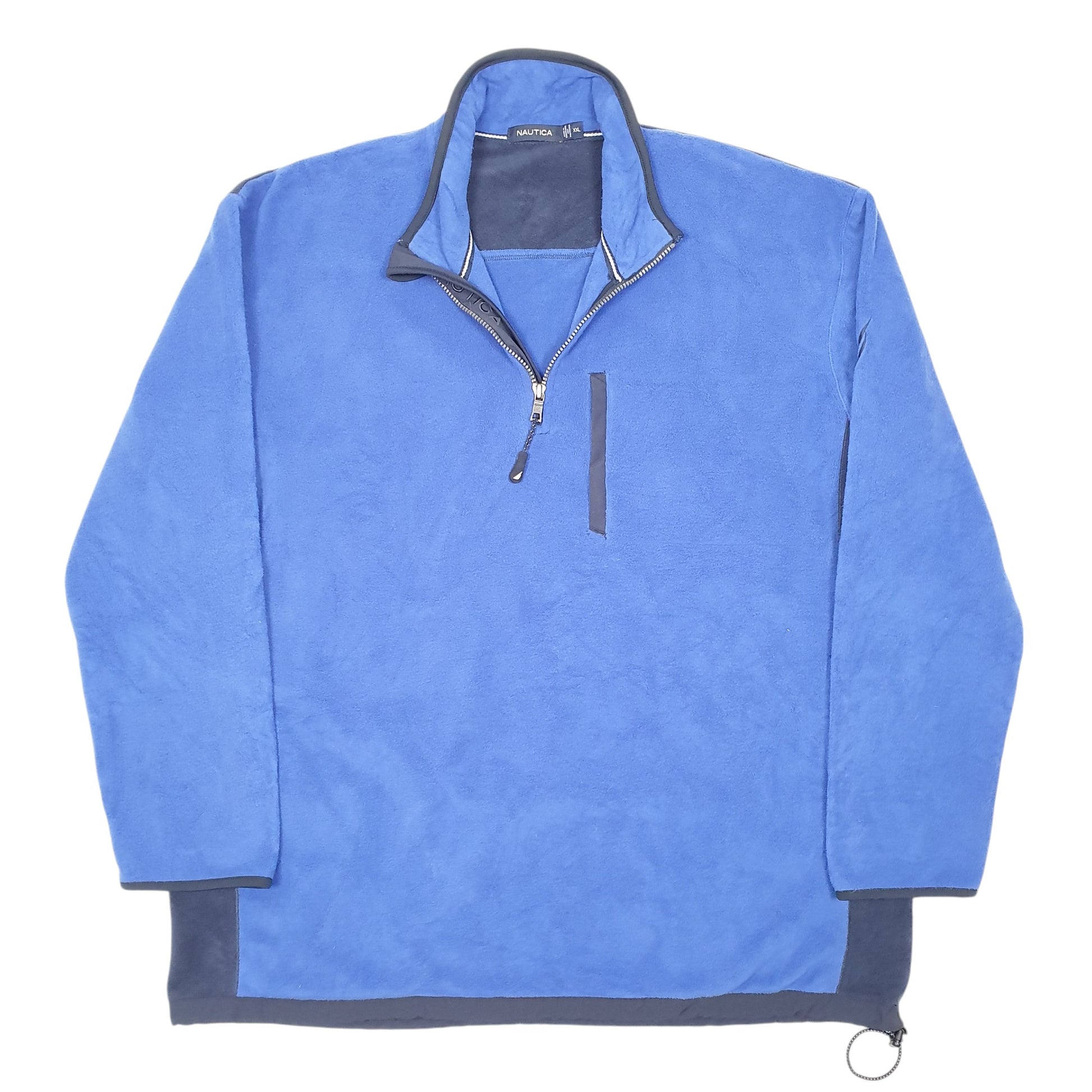 Mens Blue Nautica  Quarter Zip Jumper