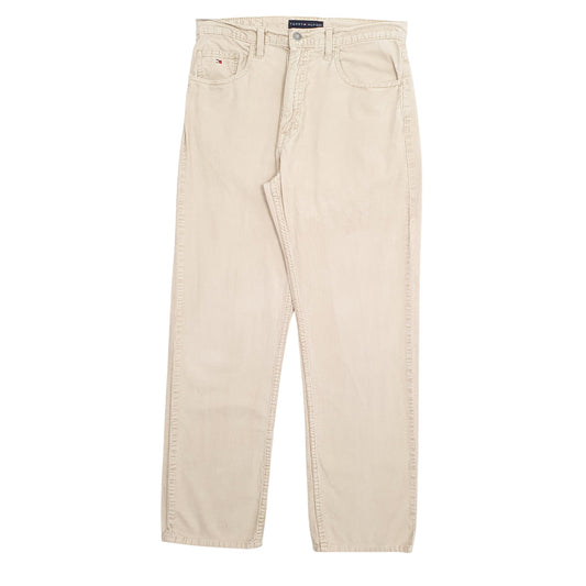 Mens Beige Tommy Hilfiger  Corduroy Trousers