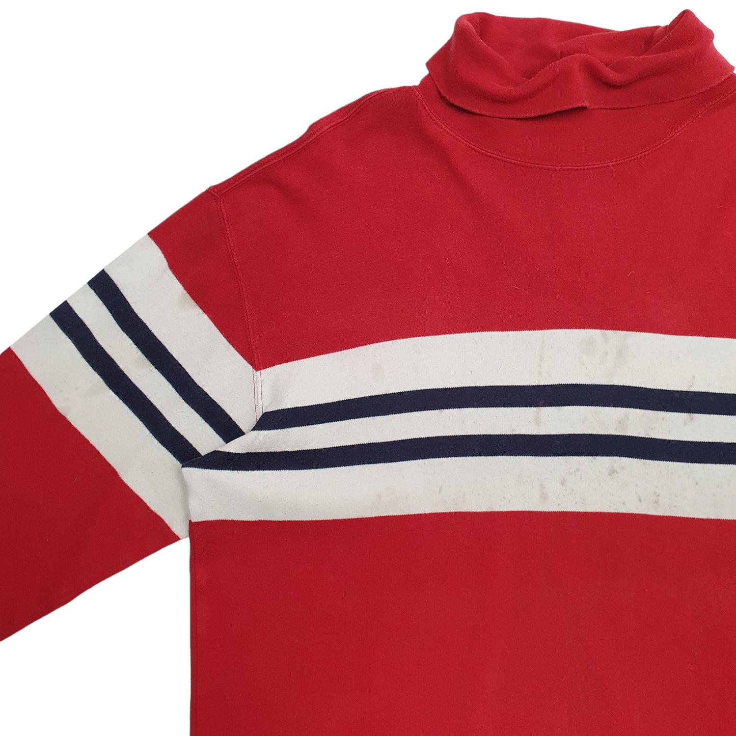 Mens Red Tommy Hilfiger  Long Sleeve T Shirt