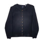 Womens Black Tommy Hilfiger Puma Cotton Cardigan Jumper