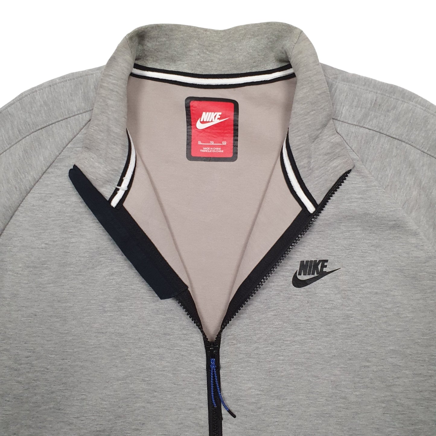 Mens Grey Nike Active Full Zip Jumper