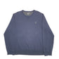Mens Navy Polo Ralph Lauren Performance Crewneck Jumper