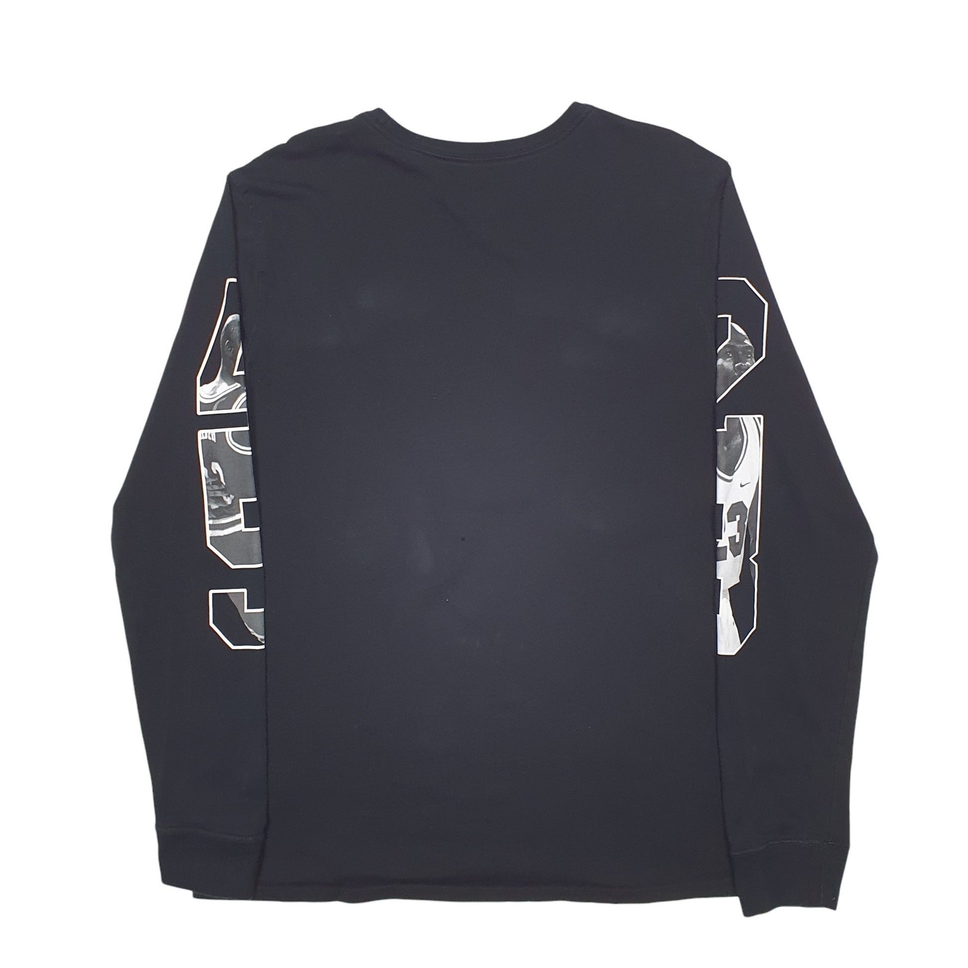 Mens Black Nike Jordan Basketball Jumpman Long Sleeve T Shirt