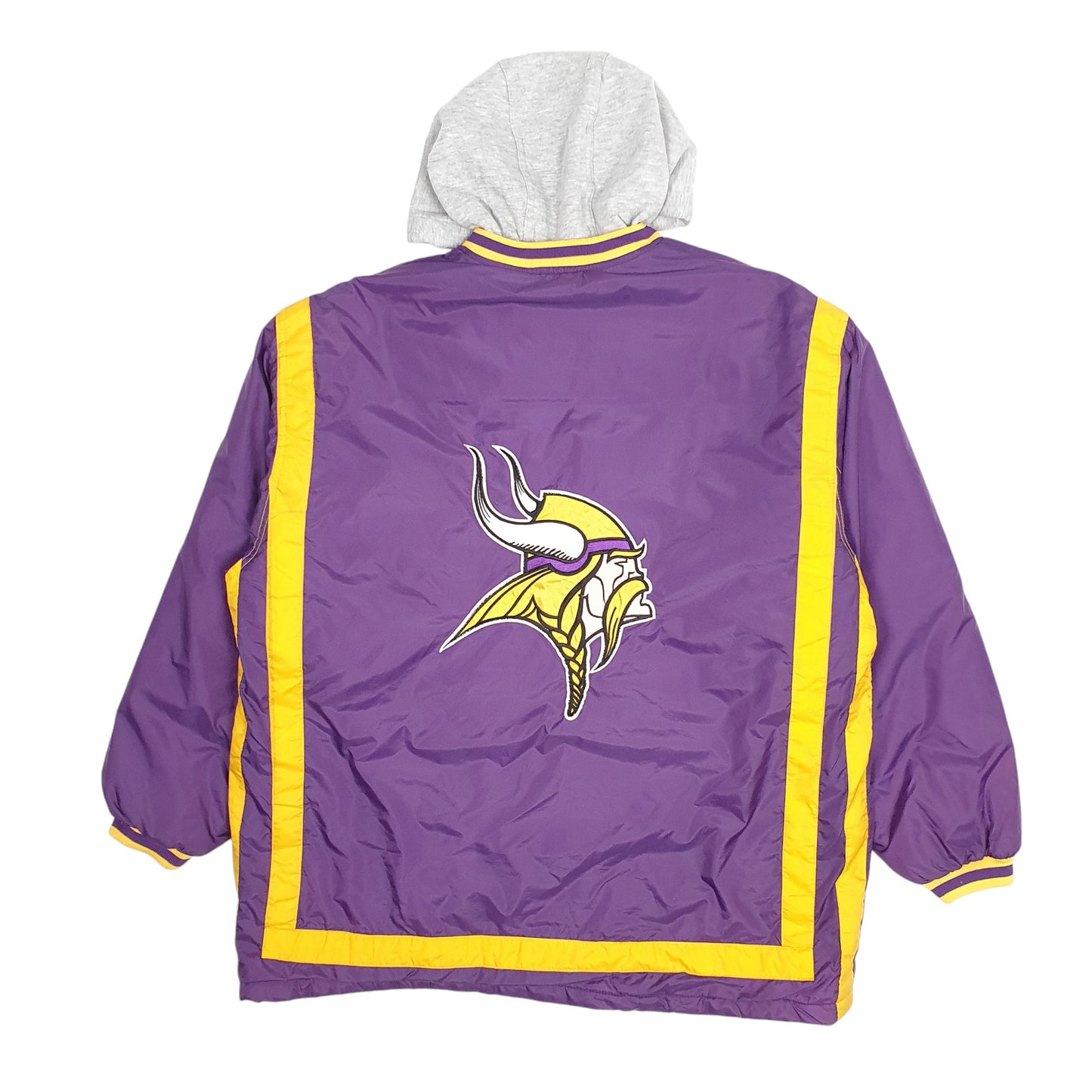 Mens Purple NFL Game Day Minnesota Vikings Hoodie  Coat