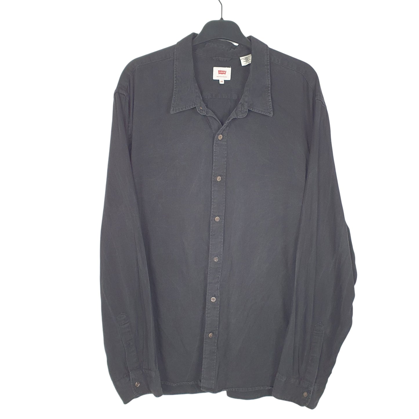 Mens Black Levis  Long Sleeve Shirt