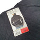 Mens Grey Eddie Bauer Snap Quilted Quarter Zip Jumper