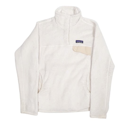 Womens Cream Patagonia Snap T Quarter Zip Jumper