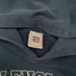 Mens Navy Reebok New England Patriots Football USA NFL Spellout Hoodie Jumper