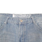 Mens Blue Levis Jorts Distressed Denim Shorts