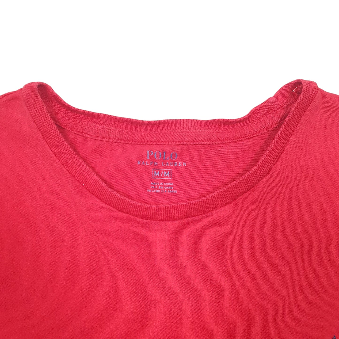 Mens Red Polo Ralph Lauren  Short Sleeve T Shirt